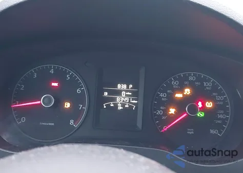 2013 Volkswagen Jetta 2.0L S from USA, damaged, VIN 3VW2K7AJ6DM437696